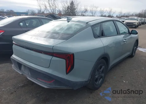 2025 Kia K4 Lxs from USA, damaged, VIN 3KPFT4DE2SE161524